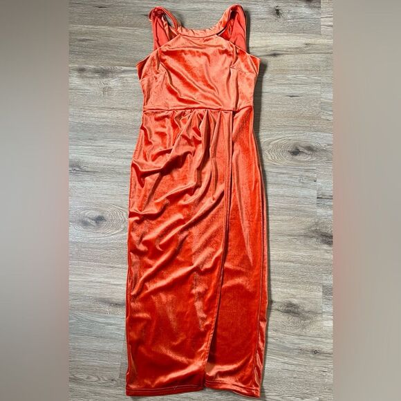 Grace Karin Cowl Neck Velvet Party Dress SizeS - Picture 2 of 7